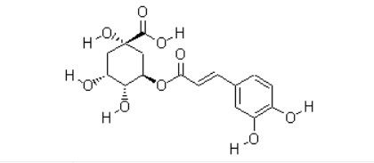 医薬品 重要な原材料または中産物 クロロゲン酸 CAS NO 327-97-9 粉末