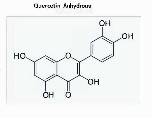 植物抽出物 薬剤類 クェルセチン 無水 CAS NO 117-39-5 黄粉